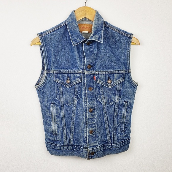 Levi's Jackets & Blazers - Vintage Levi Strauss & Co. Blue Jean Vest Size 20